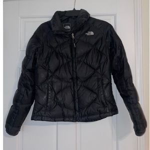 The North Face 550 Down Quilted Jacket size small black
